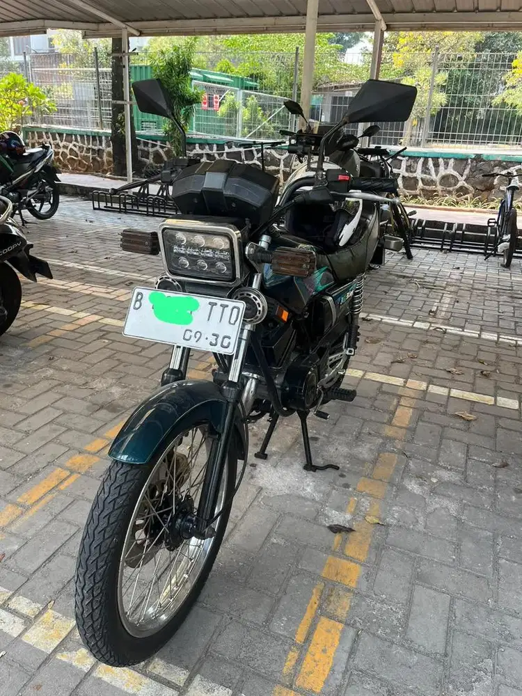 yamaha rx king master 1995 hijau botol