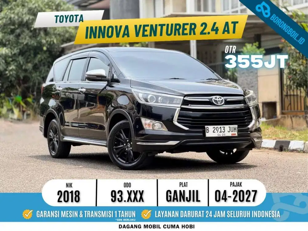 TERMURAH || Toyota Kijang Innova venturer 2.4 at 2018