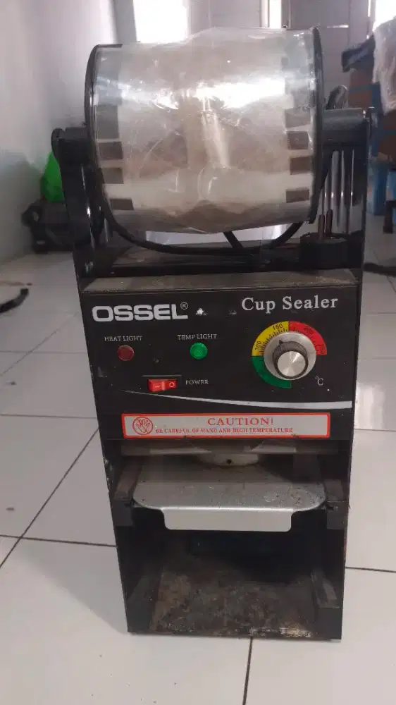 Dijual cepat mesin Sealer cup + jeruk peras