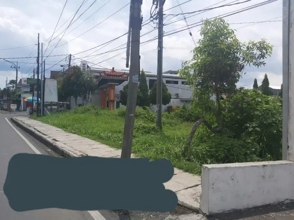 Di jual Tanah SHM 1800 m2 di Tepi Jalan Raya R Panji Suroso, Malang