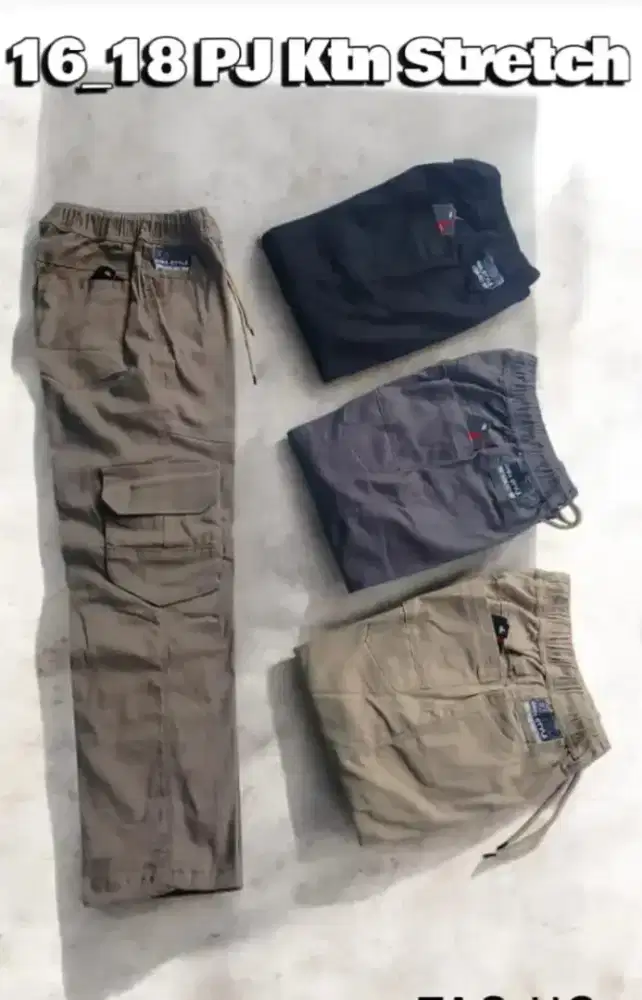 Jual celana chinos katun grosiran
