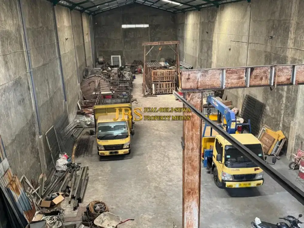 Dijual Gudang Siap Pakai di Komplek MMTC Logistic Jalan Selamat Ketaren - Medan