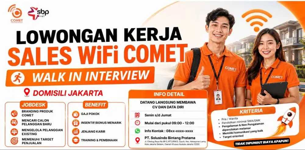 Kesempatan Terbuka Untuk Sales