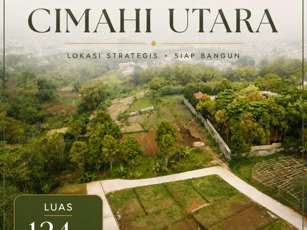 TANAH KAVLING CIMAHI UTARA SIAP BANGUN & SHM