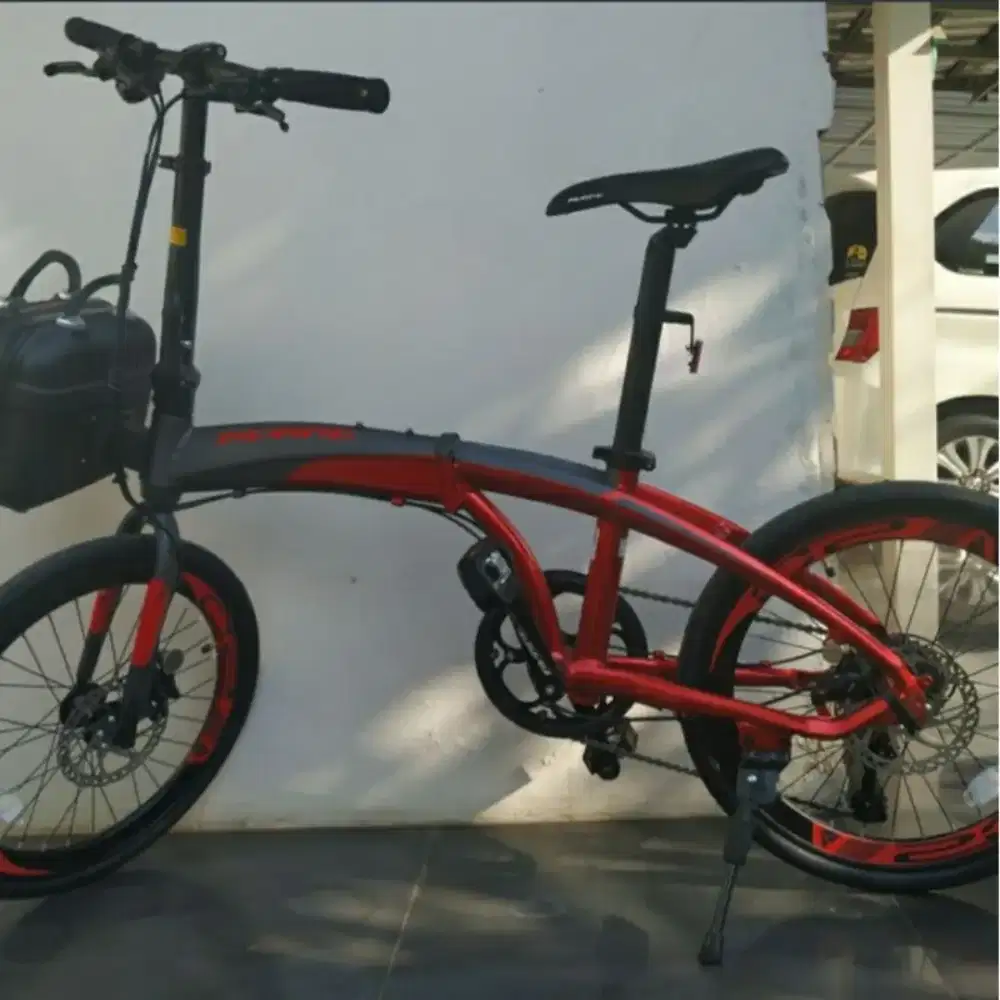 Sepeda lipat Avand Chester IX 20 inchi 9 speed