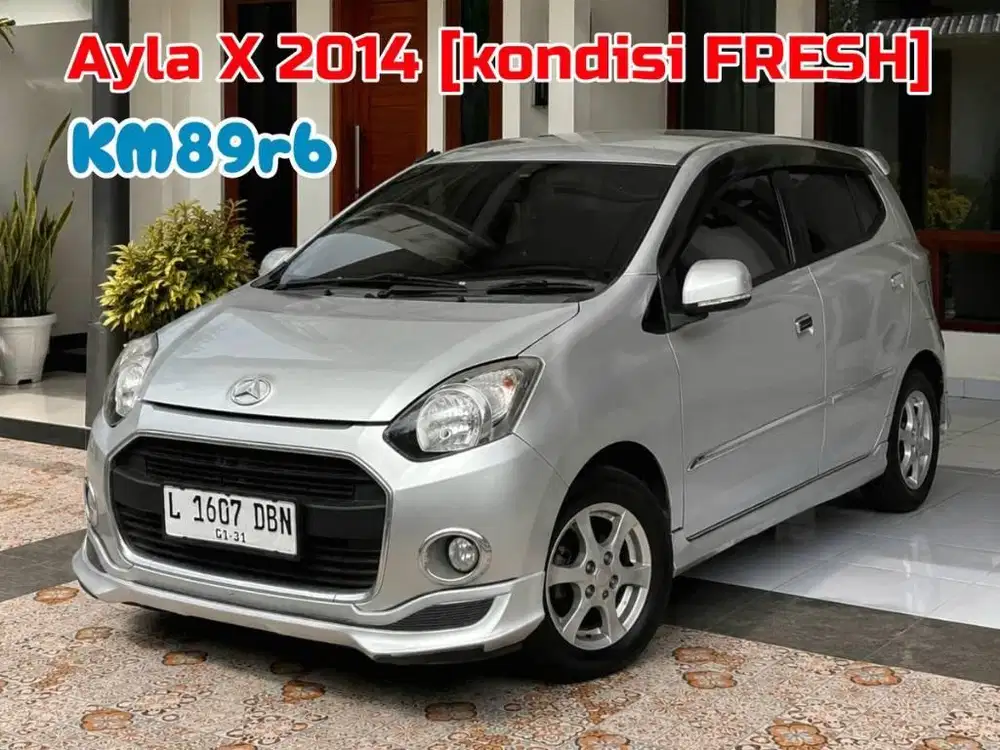 [Low km 89rb] Ayla X 2014 Kondisi FRESH