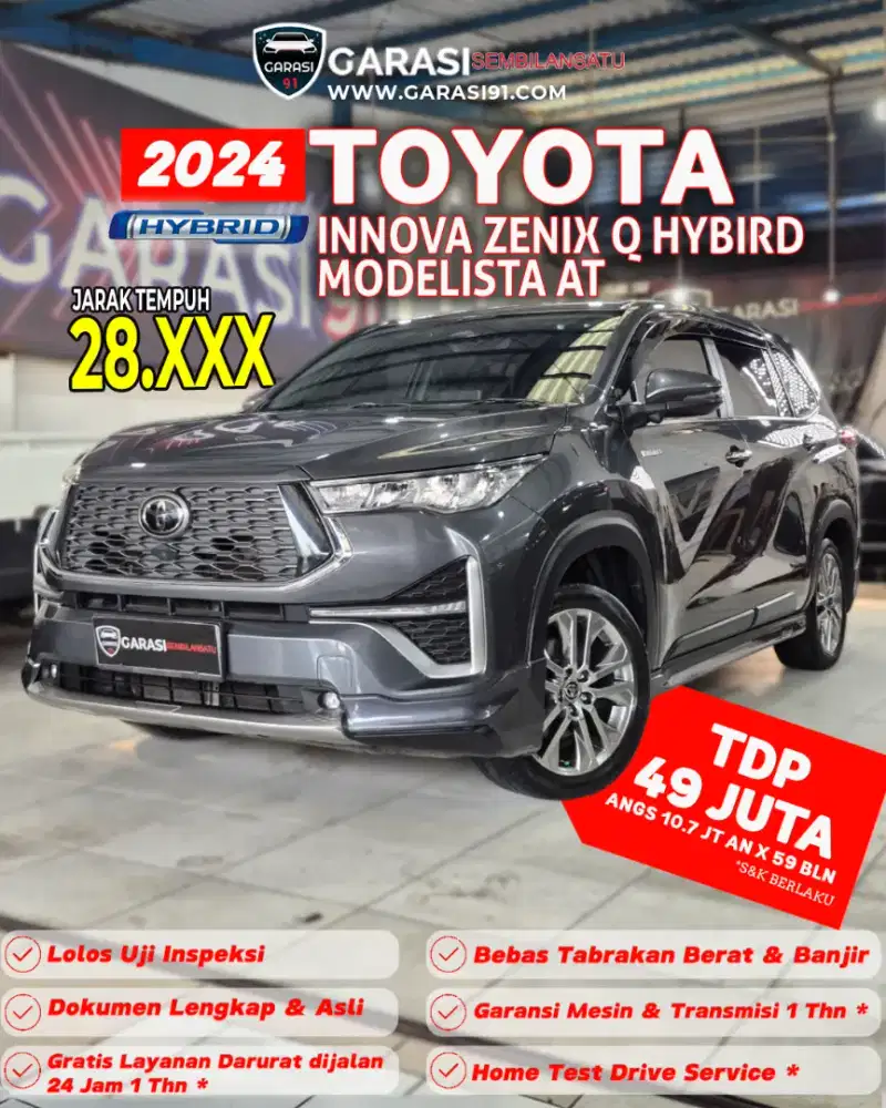 [KM 28] INNOVA ZENIX Q MODELISTA HYBIRD 2024