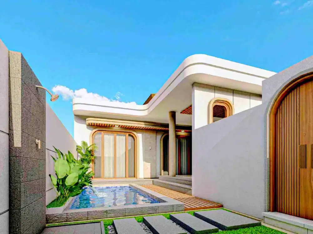 SANTORINI HOLIDAY HOME VILLA JALAN PURI GADING JIMBARAN DEKAT GWK PARK