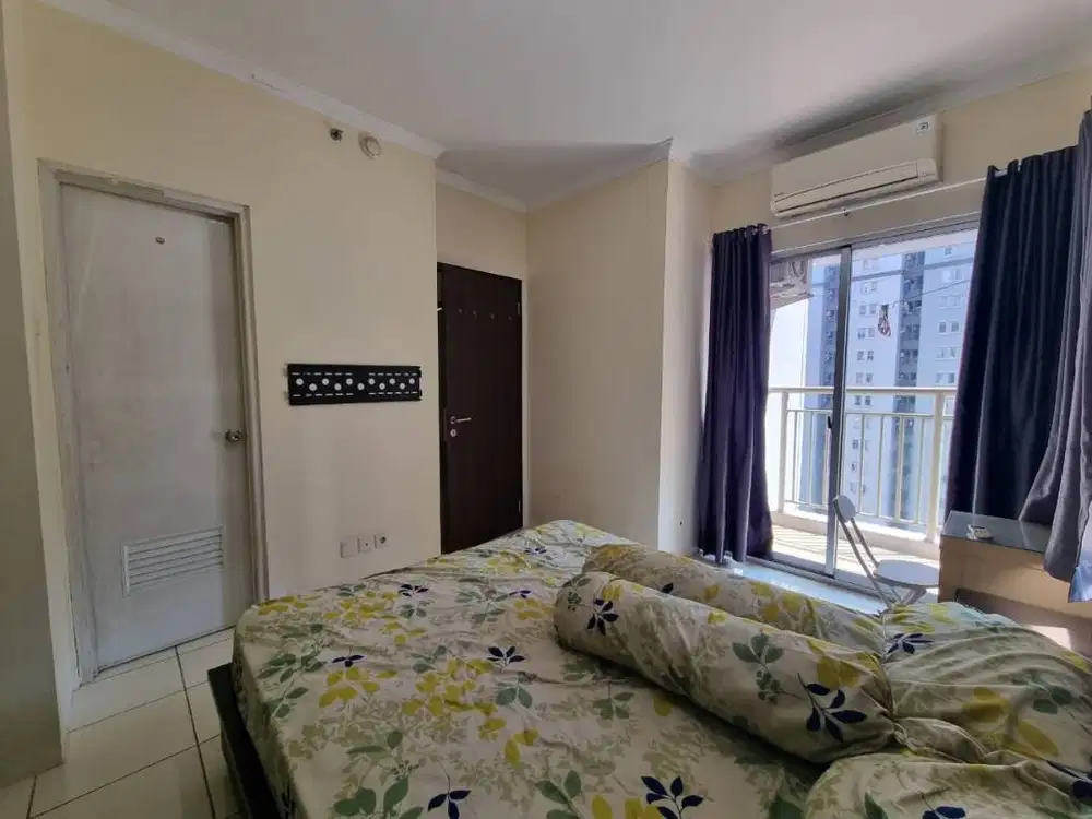 Disewakan apartemen medit 2 furnished type 3 kamar