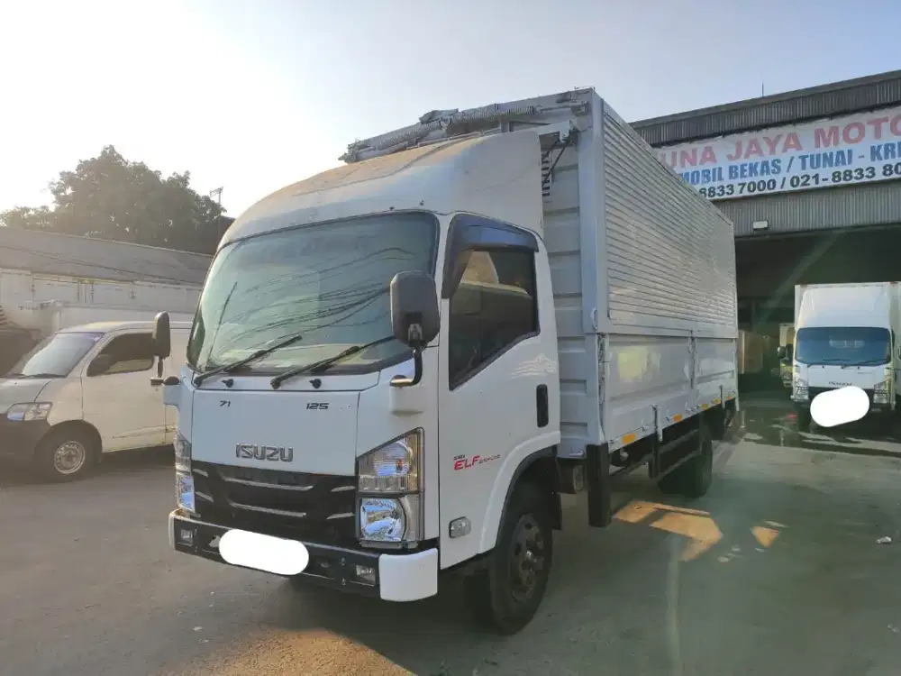 Isuzu Elf NMR71 6 Roda Wing Box Long Chasis Tahun 2020