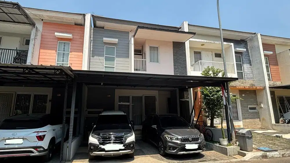 Dijual rumah cluster 2 lantai