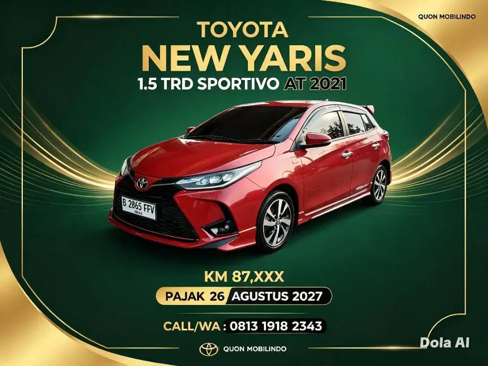 TOYOTA YARIS 1.5 TRD SPORTIVO AT MATIC 2021