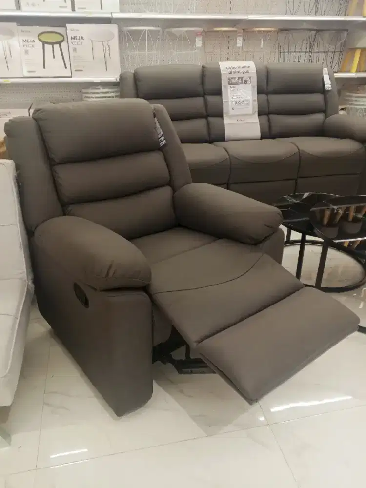 Jual murah sofa set recliner 1+2+3 seater Cilegon