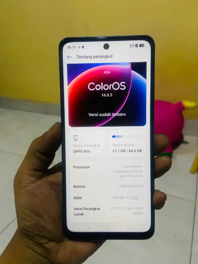 Oppo A5X4/64 resmi