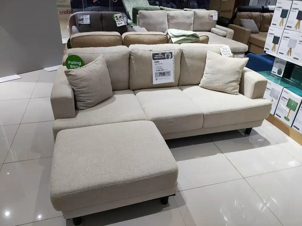 JUAL MURAH SOFA L (Pocket Spring)
