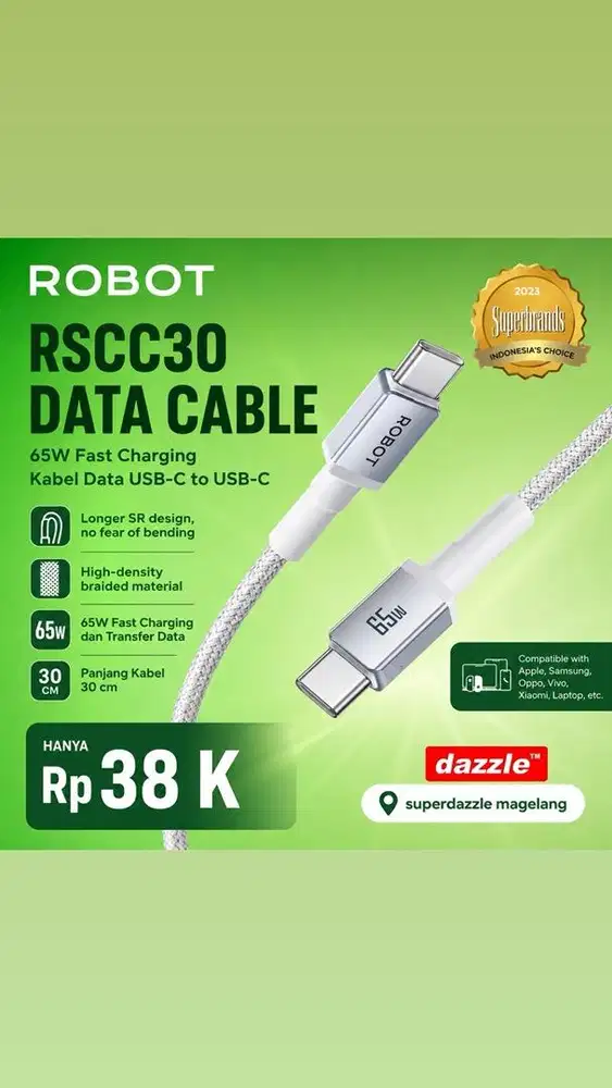 Kd robot rscc30 65 watt