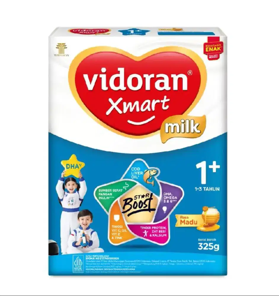 Susu Bayi Vidoran Xmart 1+