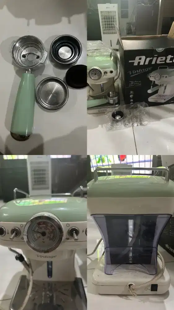 Dijual Mesin Espresso Ariete Vintage 1389 Warna Green