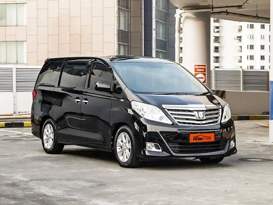 Alphard G Premium sound 2012 Hitam