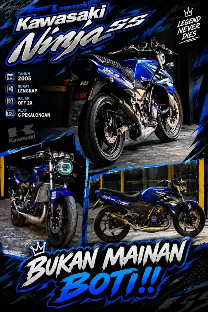 FORSALE NINJA SS 2005 ‼️