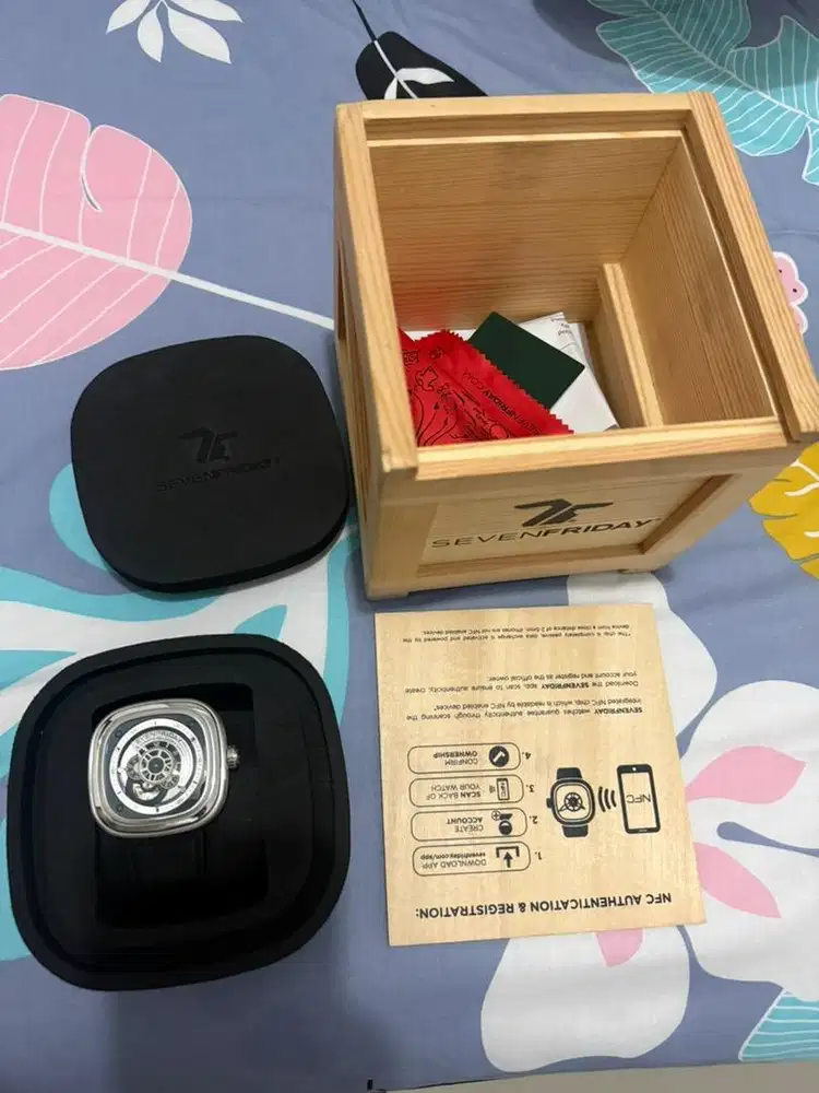 Preloved jam sevenfriday P1B/01 ori