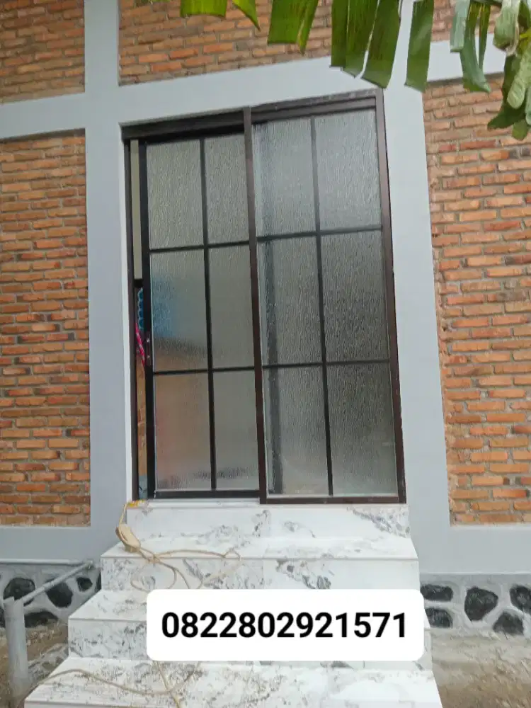 Pintu kaca swing, pintu kaca sliding dan pintu kaca lipat