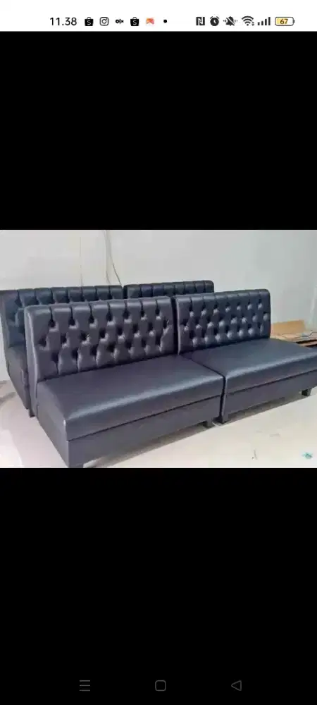 Sofa cafe sofa tunggu