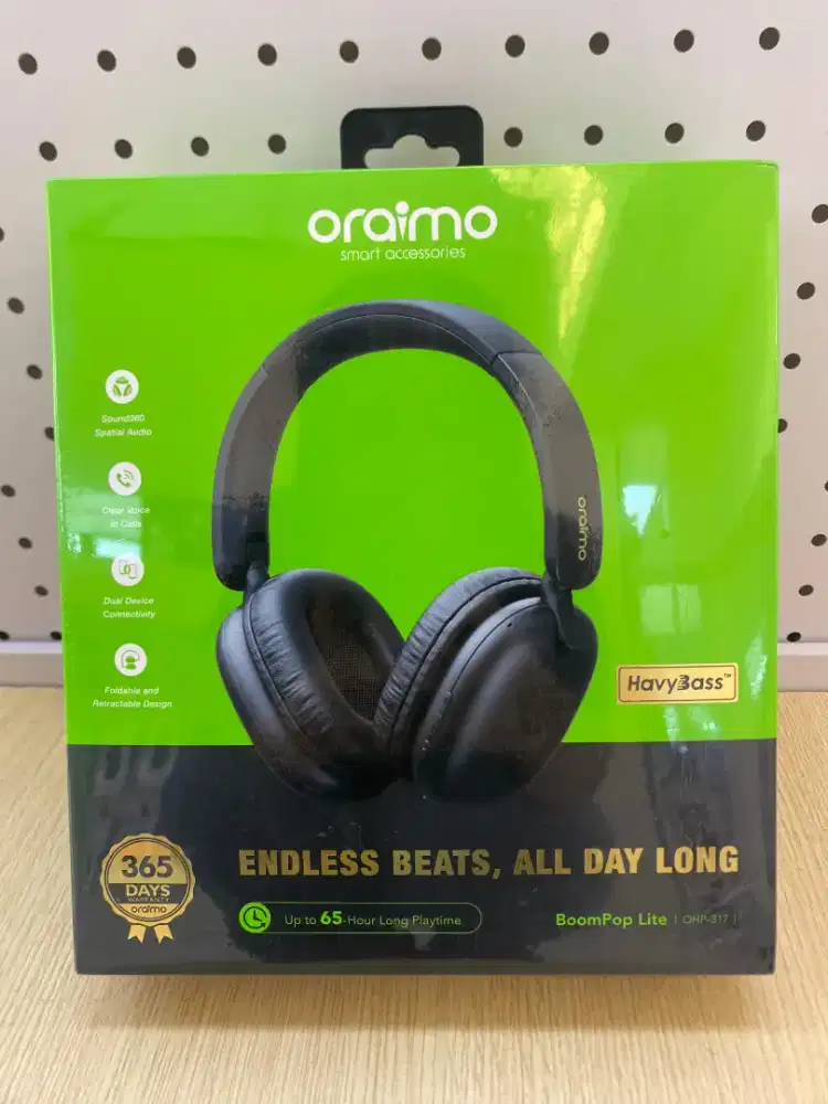 HF Headphone Oraimo OHP 317 Black