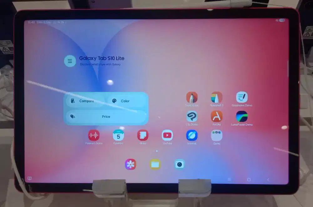 [CICILAN MURAH] Samsung Galaxy Tab S10 Lite 6/128 WiFi Coralred