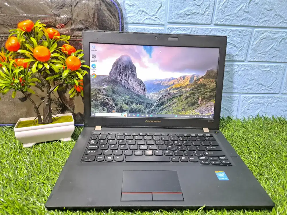 Core i7 ram 8 gb hdd 500 gb lenovo K2450 slim siap pakai