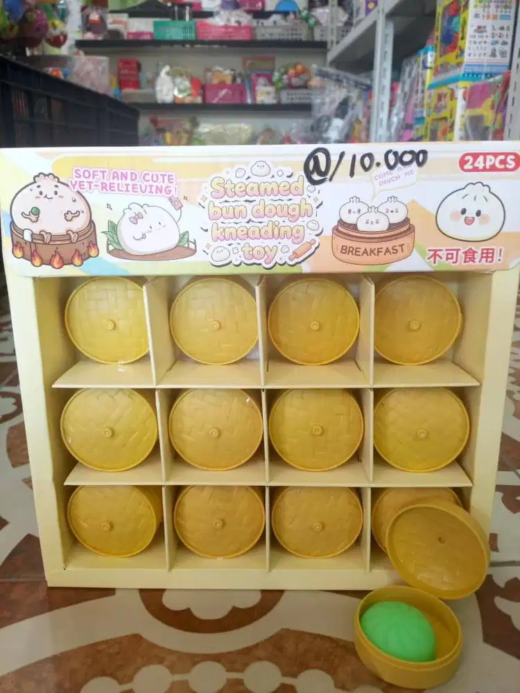 mainan anak squishy dumpling viral