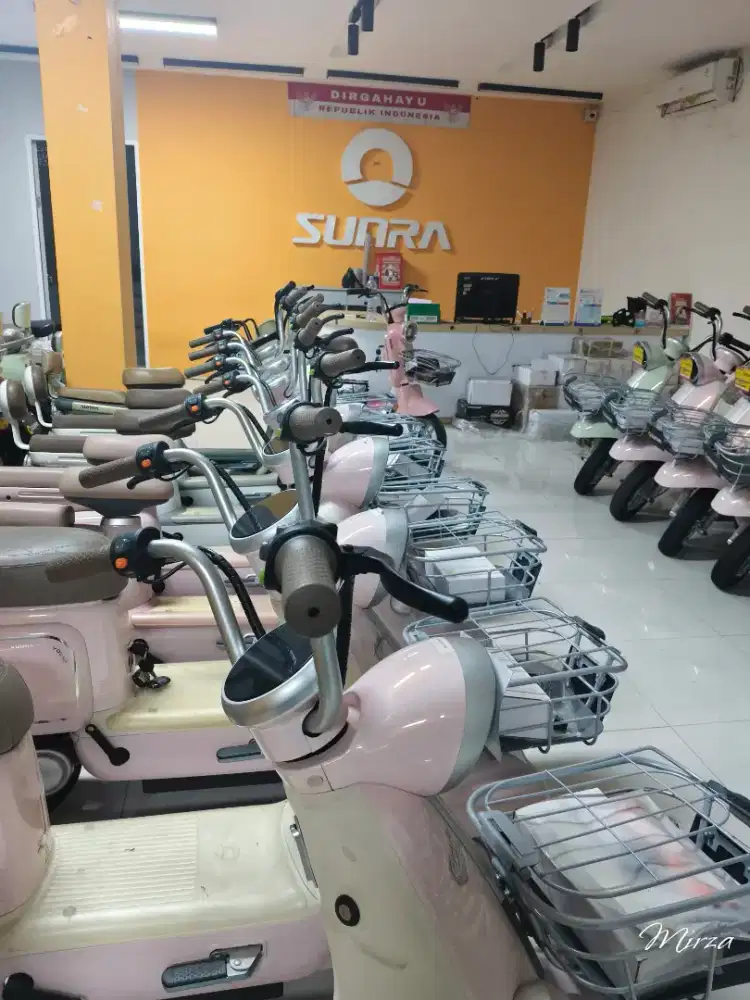 Sepeda listrik Sunra M4,, bisaaa cicilan syarat KTP ajaa tnpa dp