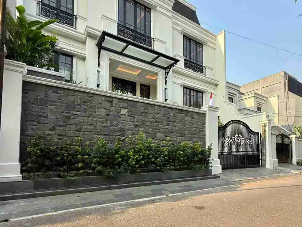 Kebayoran Baru Brand New House Modern Classic Semi Furnished