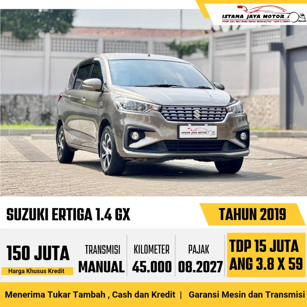 SUZUKI ERTIGA 1.4 GX 2019