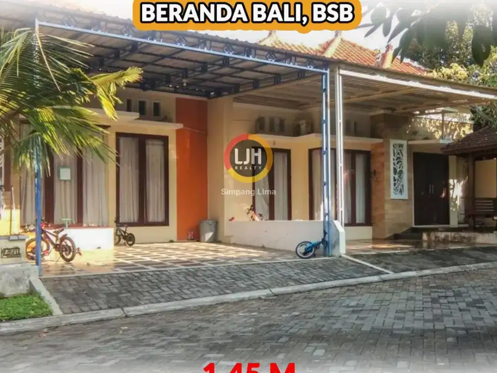 Rumah Strategis di Cluster Beranda Bali BSB Semarang