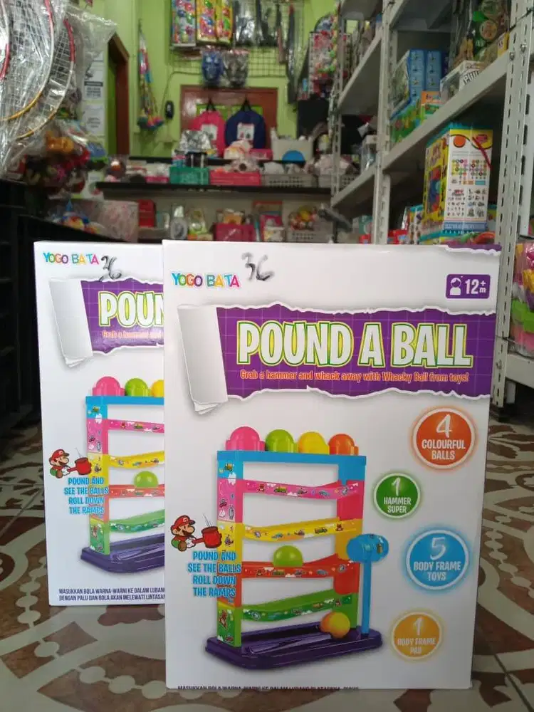 mainan anak pound a ball
