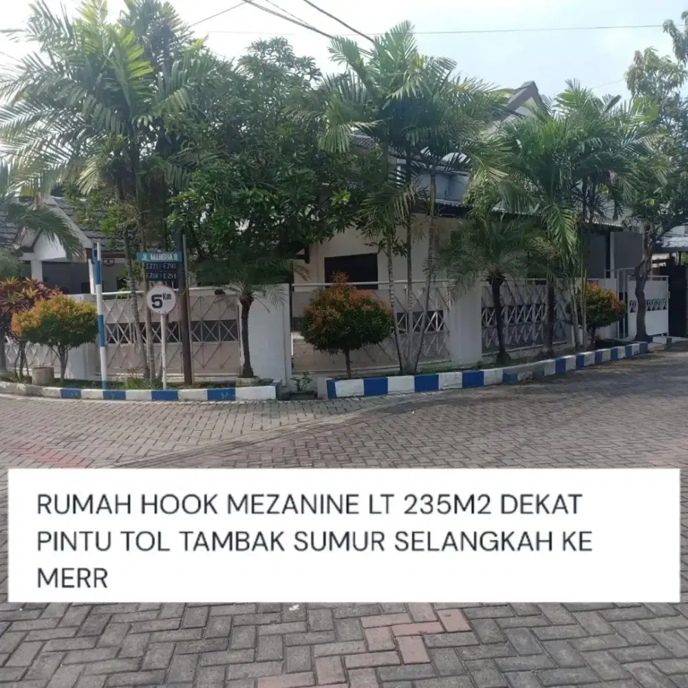 RUMAH PONDOK TJANDRA HOOK