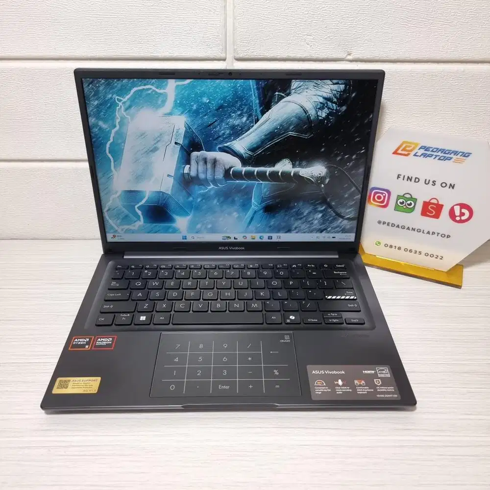 ASUS VIVOBOOK 14 M1405NAQ AMD RYZEN 5 150 RAM 16GB SSD 512GB