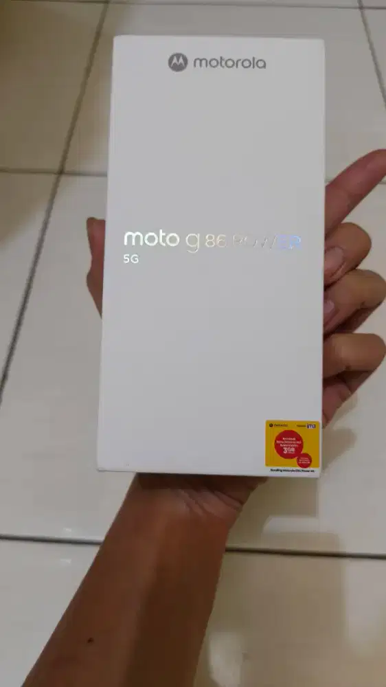 Dijual moto g86 new segel gress