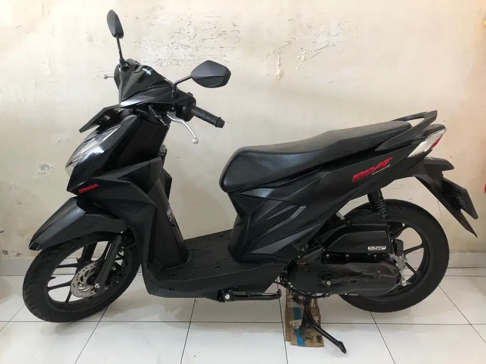 Honda Beat Deluxe Iss Th.2024 hitam!!