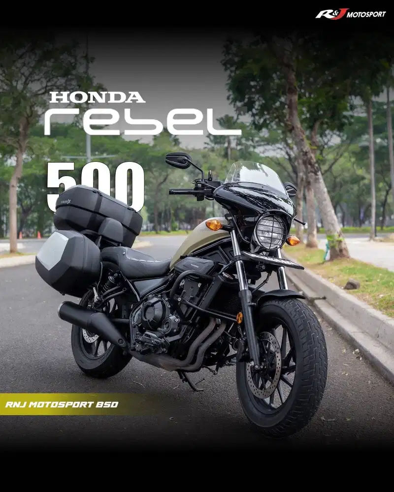 Honda Rebel 500 Nik 2019 Warna Coklat