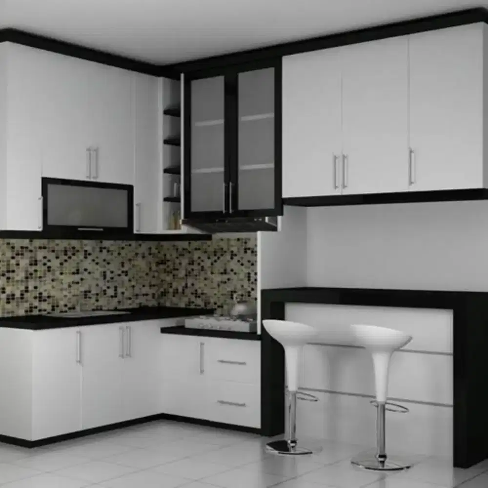 Kitchen set hpl custom