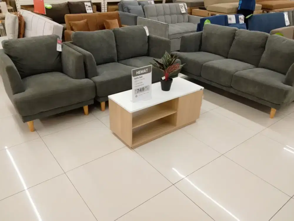 PROMO CUCU GUDANG ISI SET RUANG TAMU
SOFA STORGE 1+2+3 SEATER