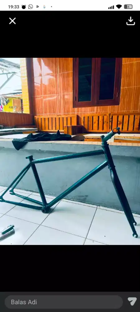 frame /batangan fixie