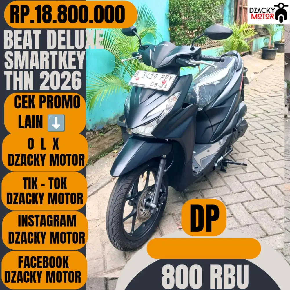BEAT DELUXE SMARTKEY 2026 SECOND LIKE' NEW