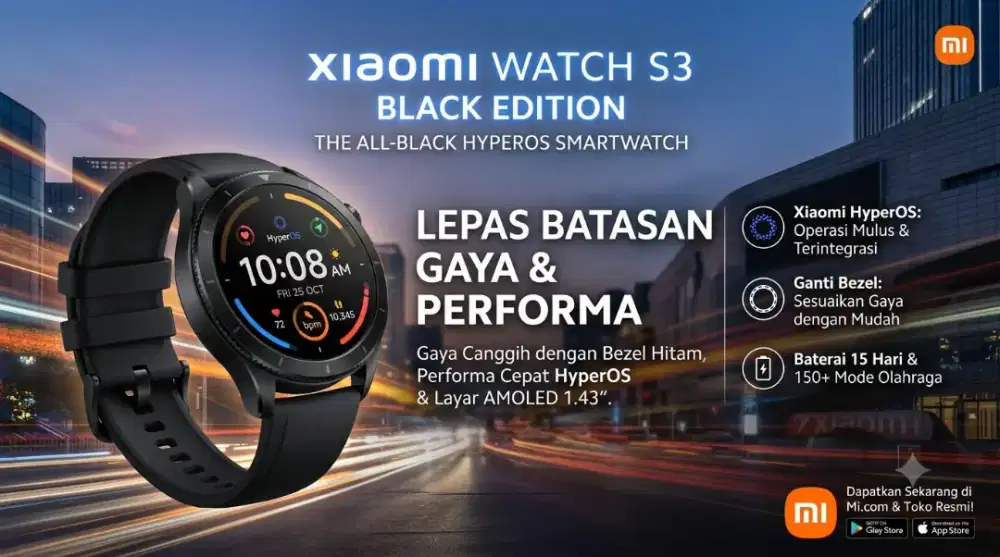 Xiaomi Watch S3 black