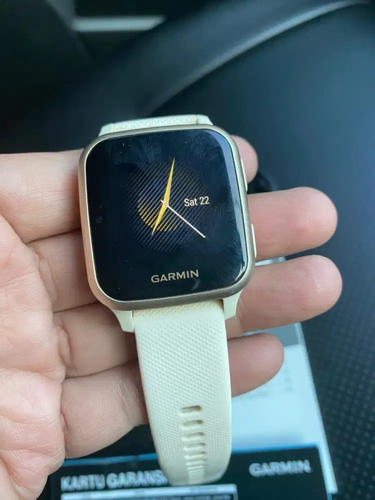 Garmin Venu SQ non musik mulus no minus fullset siap pakai ex grs tam