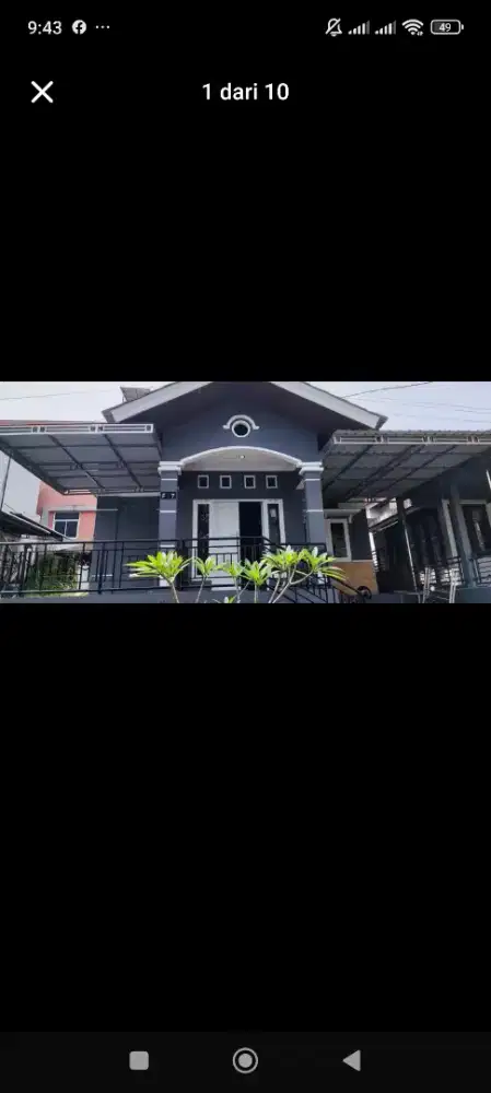 Disewakan rumah di villa Tamara