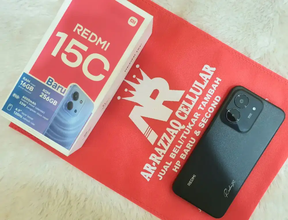 Xiaomi REDMI 15c 8/256 BATERAI 6000 mah