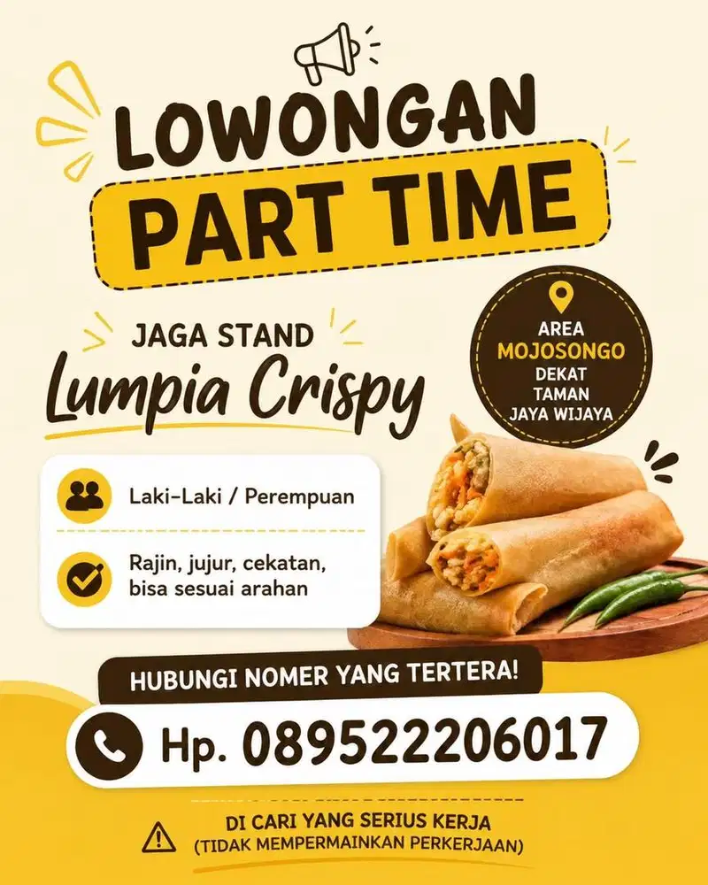 Di cari segera!!!